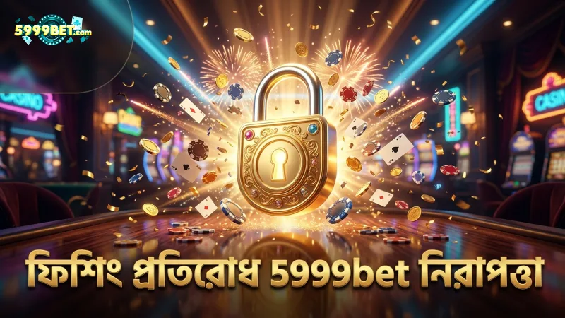 5999bet ডিপোজিটের নিরাপত্তা নিশ্চিত করতে ফিশিং প্রতিরোধের কৌশল।