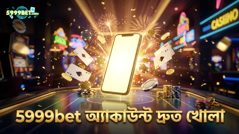 5999bet অ্যাকাউন্ট খোলার দ্রুত পদ্ধতি অনুসরণ করুন