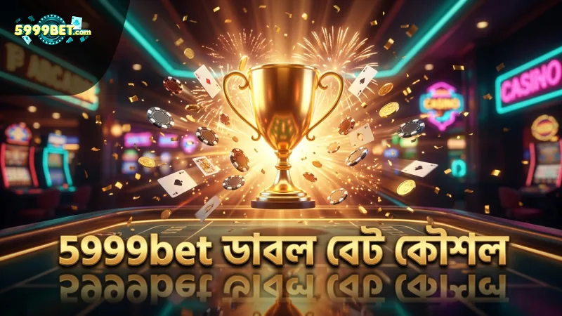 5999bet এ ডাবল বেট কৌশল ব্যবহারে দীর্ঘমেয়াদী লাভজনকতা বাড়ানো যায়।
