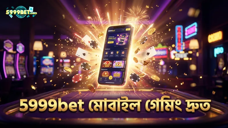 5999bet মোবাইল গেমিংয়ে দ্রুত লগইন ও খেলার সুবিধা নিন