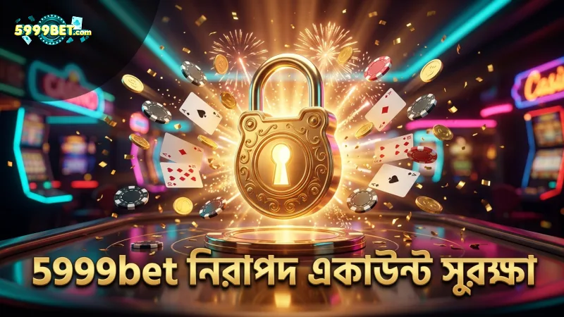 5999bet এ উচ্চমানের এনক্রিপশন ও নিরাপদ একাউন্ট ব্যবস্থা।