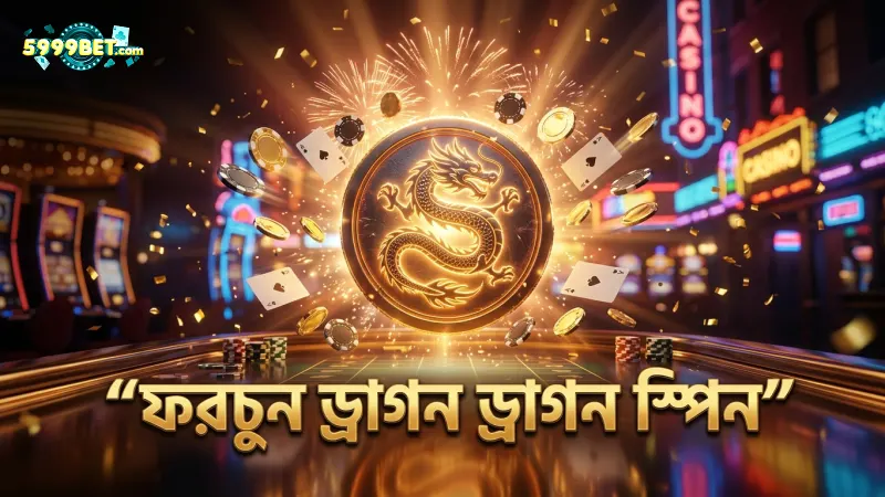 ফরচুন ড্রাগনের ড্রাগন স্পিন ফিচার মাল্টিপ্লায়ার বৃদ্ধি করে।