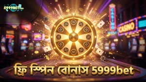 ফ্রি স্পিন বোনাস ট্রিগার করার সুবিধা 5999bet এ