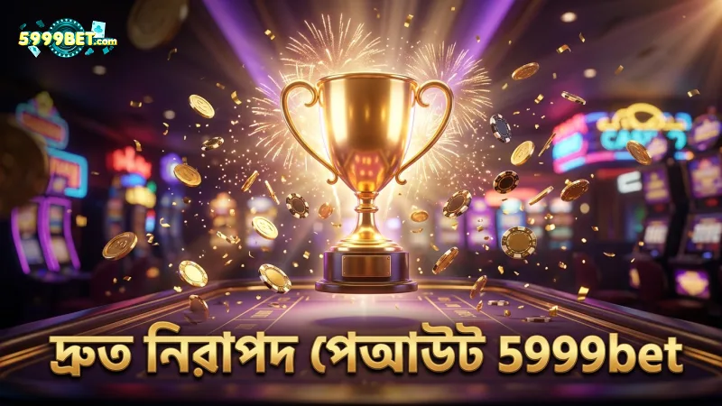 5999bet এর প্ল্যাটফর্মে নিরাপদ ও দ্রুত পেআউট