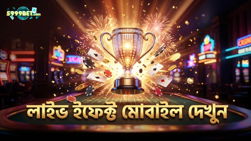 লাইভ ইফেক্ট ও ইতিহাস মোবাইল স্ক্রীনে স্পষ্ট দেখার সুবিধা
