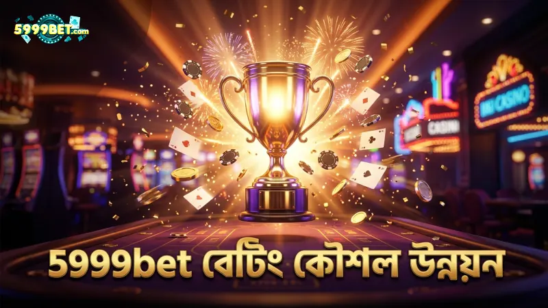 5999bet এ সঠিক বেটিং কৌশল প্রয়োগ করে জেতার সম্ভাবনা বাড়ান