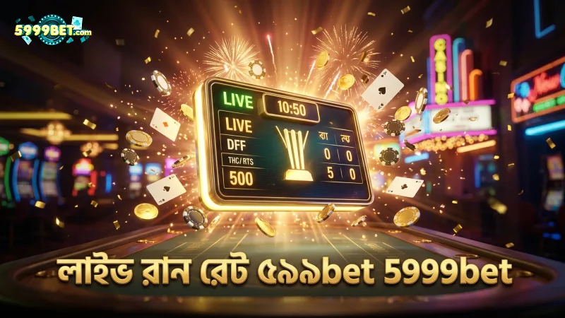 লাইভ রান রেট বিশ্লেষণে 5999bet-এর দক্ষতা গুরুত্বপূর্ণ।