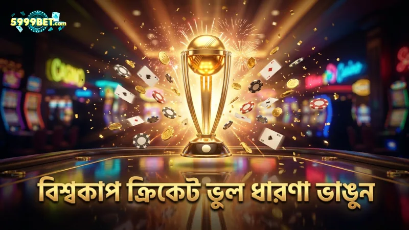 বিশ্বকাপ ক্রিকেট বেটিং সম্পর্কিত সাধারণ ভুল ধারণা ভাঙতে সাহায্য করে